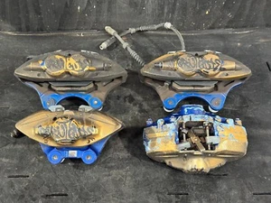 15-20 BMW M3 M4 F80 F82 F83 FRONT & REAR BRAKE CALIPERS SET OF 4 OEM - Bild 1 von 15