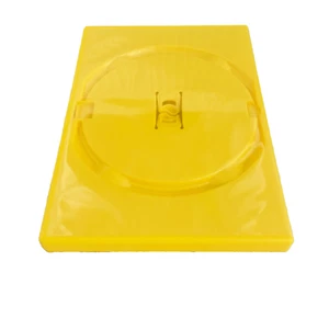 1 Amaray Style Yellow DVD/CD storage Case Perfect Condition - Afbeelding 1 van 4
