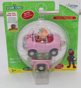 Learning Curve - Sesame Street - Diecas - 2008 - HOLIDAY ZOE CAR - NEW -  - Picture 1 of 4