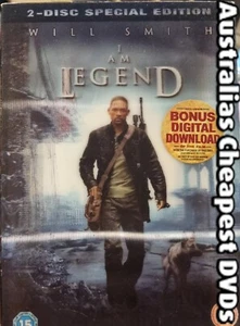 I Am Legend DVD, (LIKE NEW) REGION 4 - Picture 1 of 1