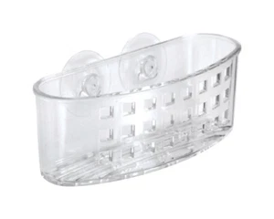 InterDesign 65in L x 25in W x 25in H Clear Suction Sponge and Scrubber Center - Picture 1 of 1