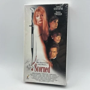 Scorned 1996 VHS Andrew Stevens Shannon Tweed Kim Morgan Greene SEALED NOS - Picture 1 of 10