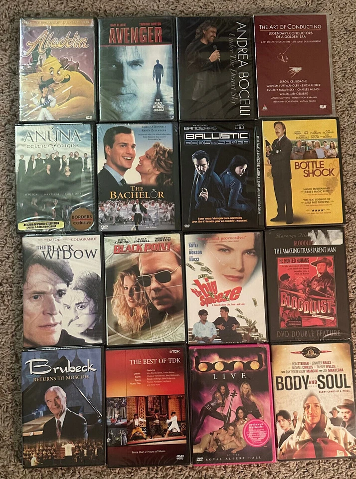 Huge DVD Lot You Pick & Choose Favorites Classic, Action Drama Comedy Musical *B - Image 1 of 4