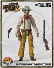 Dime Novel Legends 1:18 scale (4") old west action figure Trail Boss