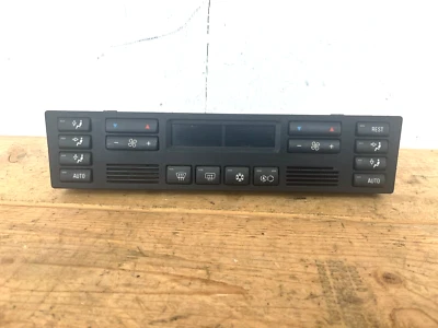 95-01 BMW E38 740iL 740i UNIDAD DE CONTROL DE CALEFACCIÓN DE AIRE ACONDICIONADO MONTADA EN TABLERO 8385589 OEM Foto 1 de 4