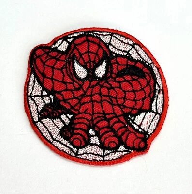 Embroidered Patch - Spider-Man - Marvel - NEW - Iron-on/Sew-on - Image 1 of 2