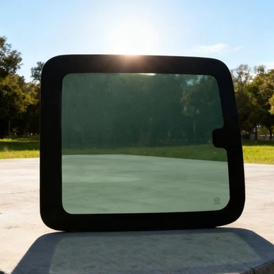 Driver Left Side Door Glass For CHEVY SILVERADO/GMC SIERRA Extended Cab 99-07 06 - Image 1 of 4