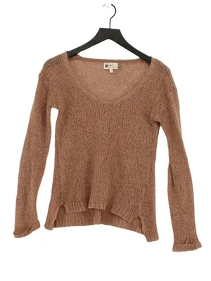 Next Women's Jumper UK 6 Pink Acrylic with Mohair, Nylon, Polyester Pullover - Image 1 of 4