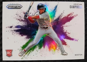 2025 Panini Prizm Kristian Campbell COLORBLAST Refractor CASE HIT Rookie RED SOX - Bild 1 von 5