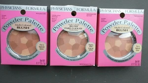 3 Physicians Formula Powder Palette Multi Colored Blush Blushing Natural #2464 - Picture 1 of 2