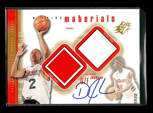DerMarr Johnson 2000-01 SPx #DMA1 Winning Materials Auto - Picture 1 of 2