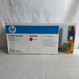 Cartucho de tóner magenta original HP Color LaserJet Q6003A NUEVO SELLADO NOS LEER - Imagen 1 de 13