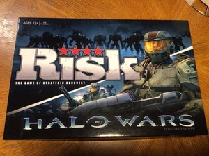 Halo Wars Risk Collectors Edition Strategy Conquest Board Game Hasbro Complete - Picture 1 of 4