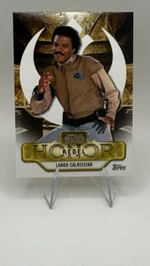 2025 Topps Star Wars Meiyo Lando Calrissian #RBH-6 Rebel Honor Insert - Picture 1 of 2