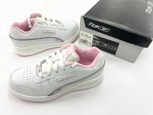 Vintage Reebok G-Unit G6II White Pink Sz 12.5Y KIDS Leather Shoes 50Cent. - Picture 1 of 10