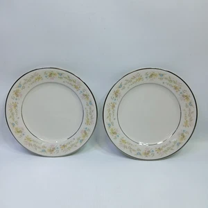 Noritake Ivory China - Blossom Time - Cantidad 2 ~ Plato de pan/postre - 6 3/8" Japón - Imagen 1 de 4