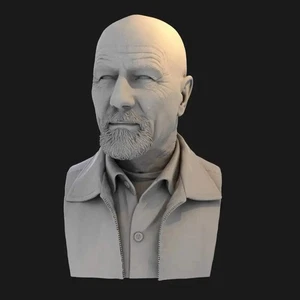 1/10 BUST 55mm Resin Model Kit Chemistry Teacher Movie Unpainted - Picture 1 of 3