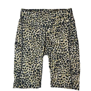 Pantalones Cortos de Bicicleta Outdoor Voices Estampado de Leopardo Zoom 10 pulgadas Entrenamiento Atlético Talla S - Imagen 1 de 11