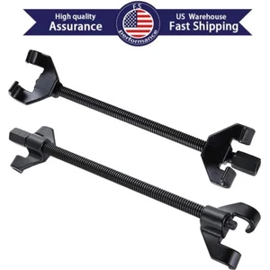 2 X 15"HEAVY DUTY COIL SPRING COMPRESSOR STRUT SUSPENSION REMOVER INSTALLER TOOL - Picture 1 of 9