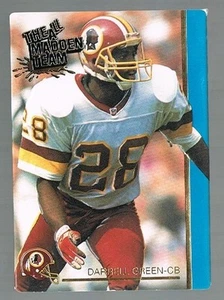 1992 ACTION PACKED ALL MADDEN TEAM DARRELL GREEN #21 Redskins - Picture 1 of 1