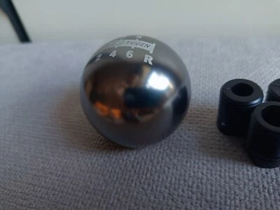 MUGEN GUNMETAL 6SP perilla de cambio HONDA CIVIC SI ACURACORD SPORT MKX S2000 Foto 1 de 4