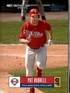 2005 Donruss 27/100 #300 Pat Burrell (G)  Philadelphia Phillies