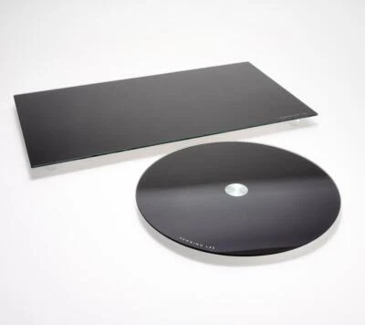 Henning Lee Tempered Glass Countertop Tray and Lazy Susan Set - Image 1 of 4