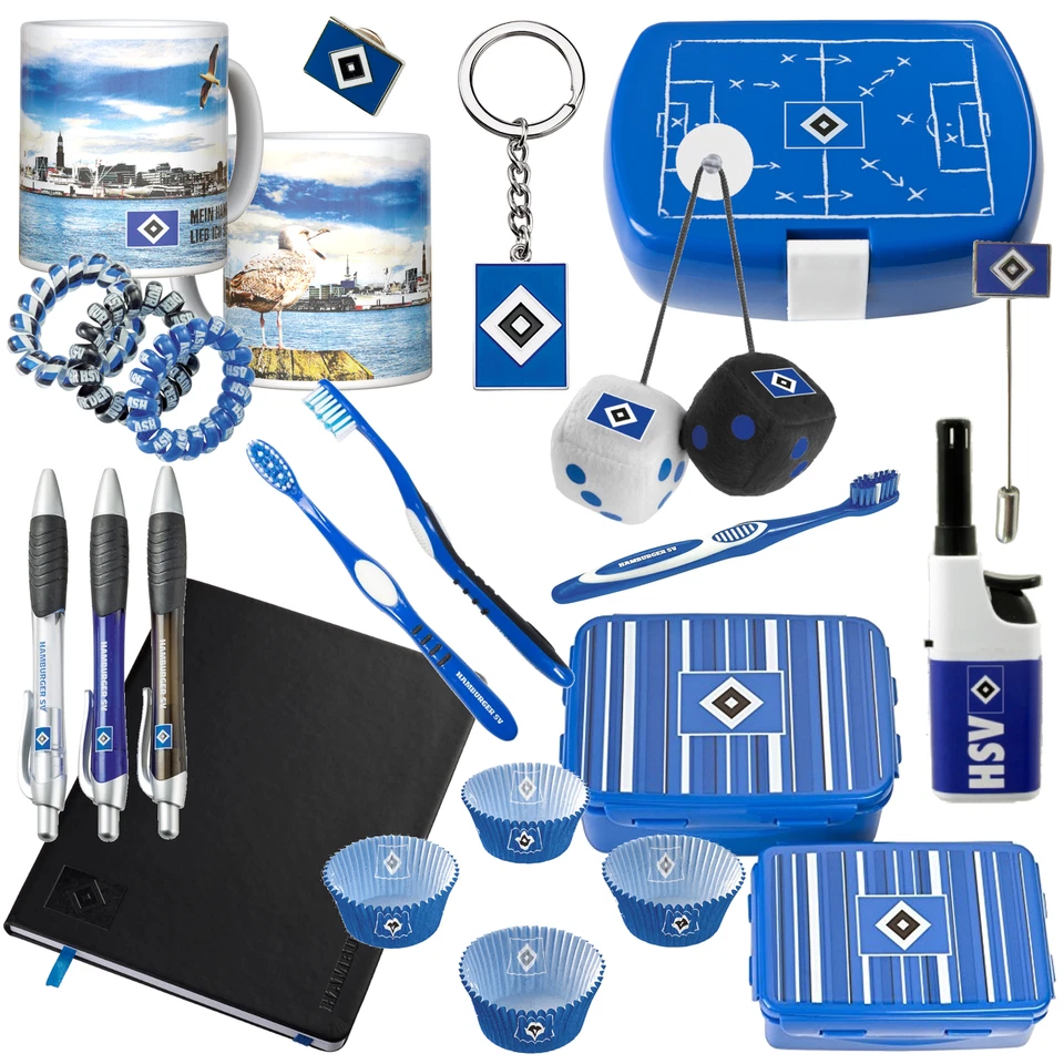 HSV Fanartikel Tasse Schlüsselband Faulenzer und vieles mehr Hamburger SV