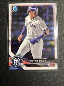 Gleyber Torres 2018 Bowman Chrome Prospects Yankees #BCP100 - Imagen 1 de 2