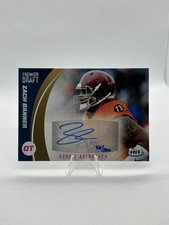 2017 Sage Hit Auto Gold /250 Zach Banner #A28 Auto