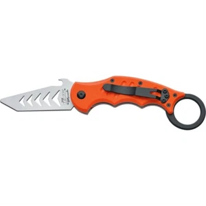 Fox Dart 597 Folding Knife 2.5" N690Co Stainless Steel Karambit Blade Black G10 - Picture 1 of 26