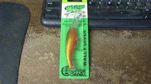 Cotton Cordell "wally diver", 3 1/8", 3/8 oz, NOS, NIP, free shipping - Picture 1 of 3