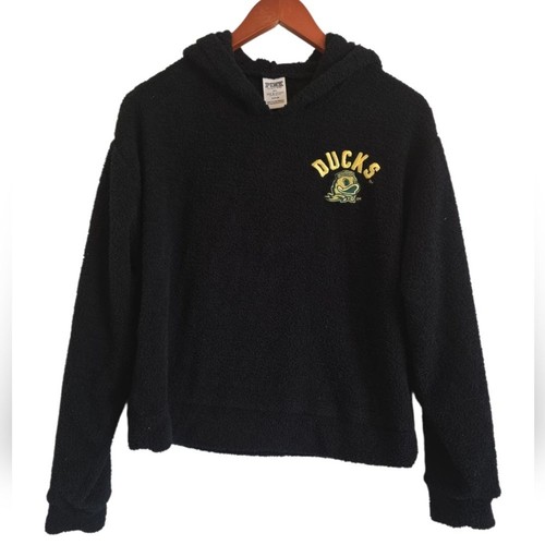 UNDERCOVER Felpa con cappuccio Black Ducks Victoria's Secret ROSA UO University of Oregon taglia small