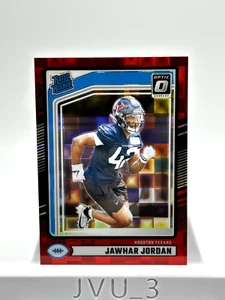 Donruss Optic Preview 2024 Jawhar Jordan Red Pandora Clasificado Rookie #390 RC Texans - Imagen 1 de 3