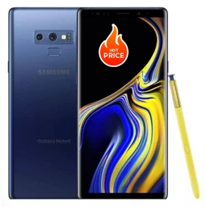 Samsung Galaxy Note 9 SM-N960F/DS 512GB DUAL SIM Unlocked SMARTPHONE Blue GOOD - Afbeelding 1 van 4
