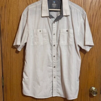 Kuhl на пуговицах короткий рукав легкий SZ XL - Изображение 1 из 4