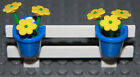 ☀️NEW LEGO City White Fence w/ Flowers Belville House Garden Girl Minifigure #3