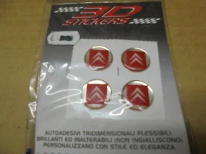 4  Adesivi Sticker CITROEN  Emblema-Nuovo formato piccoli - Picture 1 of 1