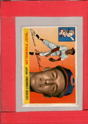 1955 Topps #153 Bud Podbielan G Good Reds ID:64788 - Image 1 of 2