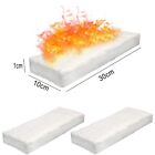 3 Pieces Calcium Magnesium Silicate Fibres Firplace Firebox Safety Bio Fire Set