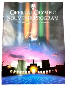 Official Olympic Souvenir Program Games of the XXIIIrd Olympiad Los Angeles1984 - Picture 1 of 11
