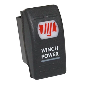WINCH POWER 251R Rocker Switch 12 volt 16amp ON OFF for Silverado Escalade Tu... - Imagen 1 de 1