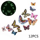 Self Adhesive Butterfly Wall Stickers Home Mirror Background Decoration