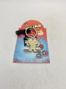 Nintendo POKEMON Meowth Metal 1999 Pendant Neacklace Vintage NEW!  Starline - Picture 1 of 2