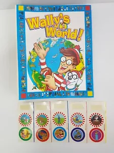 WALLY'S WORLD Wheres Wally 1-13 Magazines and stickers &Binder Folder 1998 - Picture 1 of 11