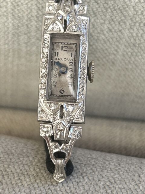 宝路华复古钻石腕表| eBay