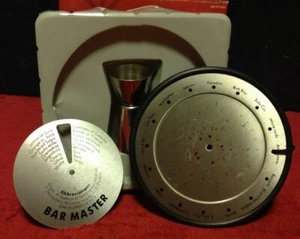 Kit Jigger de Colección Bar Master Guide Set Receta de Cóctel Mezcla de Acero Inoxidable - Imagen 1 de 11