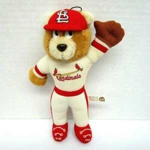 Vintage 1993 Good Stuff MLB St Louis Cardinals Plüschbär Stofftier Baseball - Bild 1 von 11