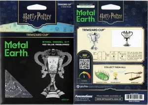 Harry Potter Películas Tres Magos Torneo Taza Metal Tierra Acero Modelo Kit SELLADO - Imagen 1 de 5