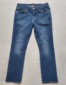 Lucky Brand Jeans Men's 32x30 Blue 410 Athletic Dark Wash Stretch Denim - Picture 1 of 11